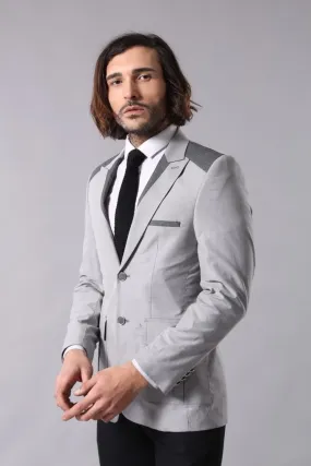 15538 Grey Blazer Jacket