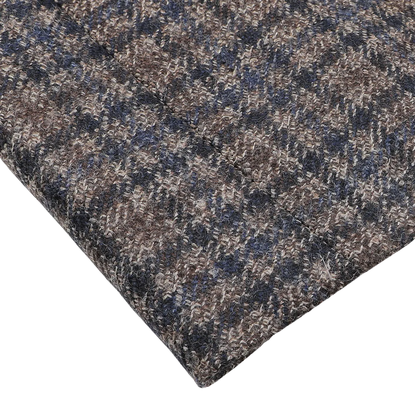 Brown Gunclub Check Wool Drop 6 Blazer
