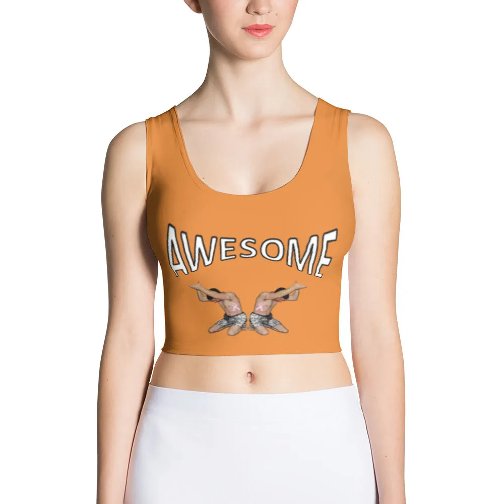 Crop Top Awesome Orange