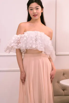 Gail Floral Off Shoulder Top