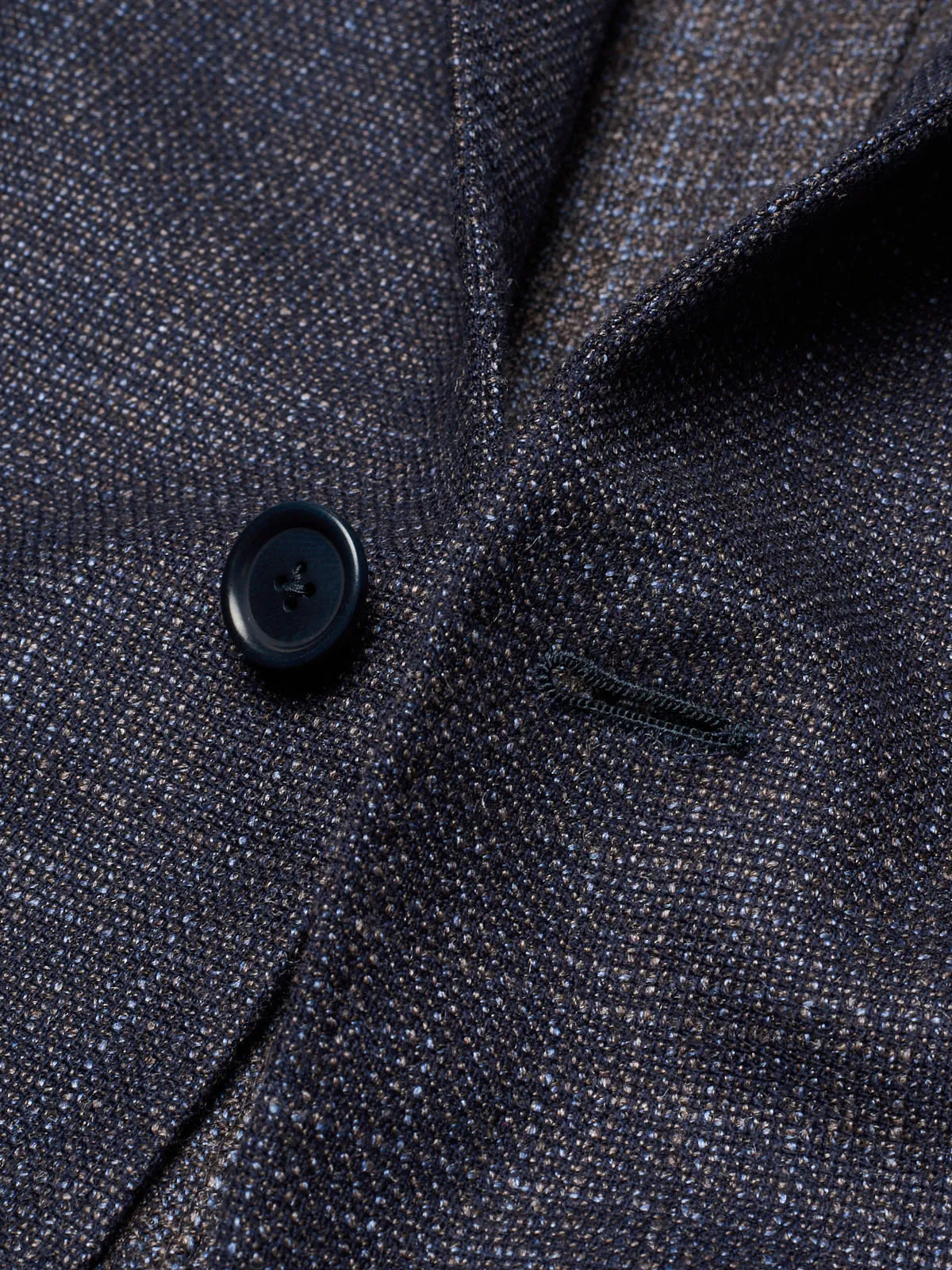 MAURO BLASI Napoli Handmade Loro Piana Wool-Silk Blazer Jacket  EU 50 NEW US 40