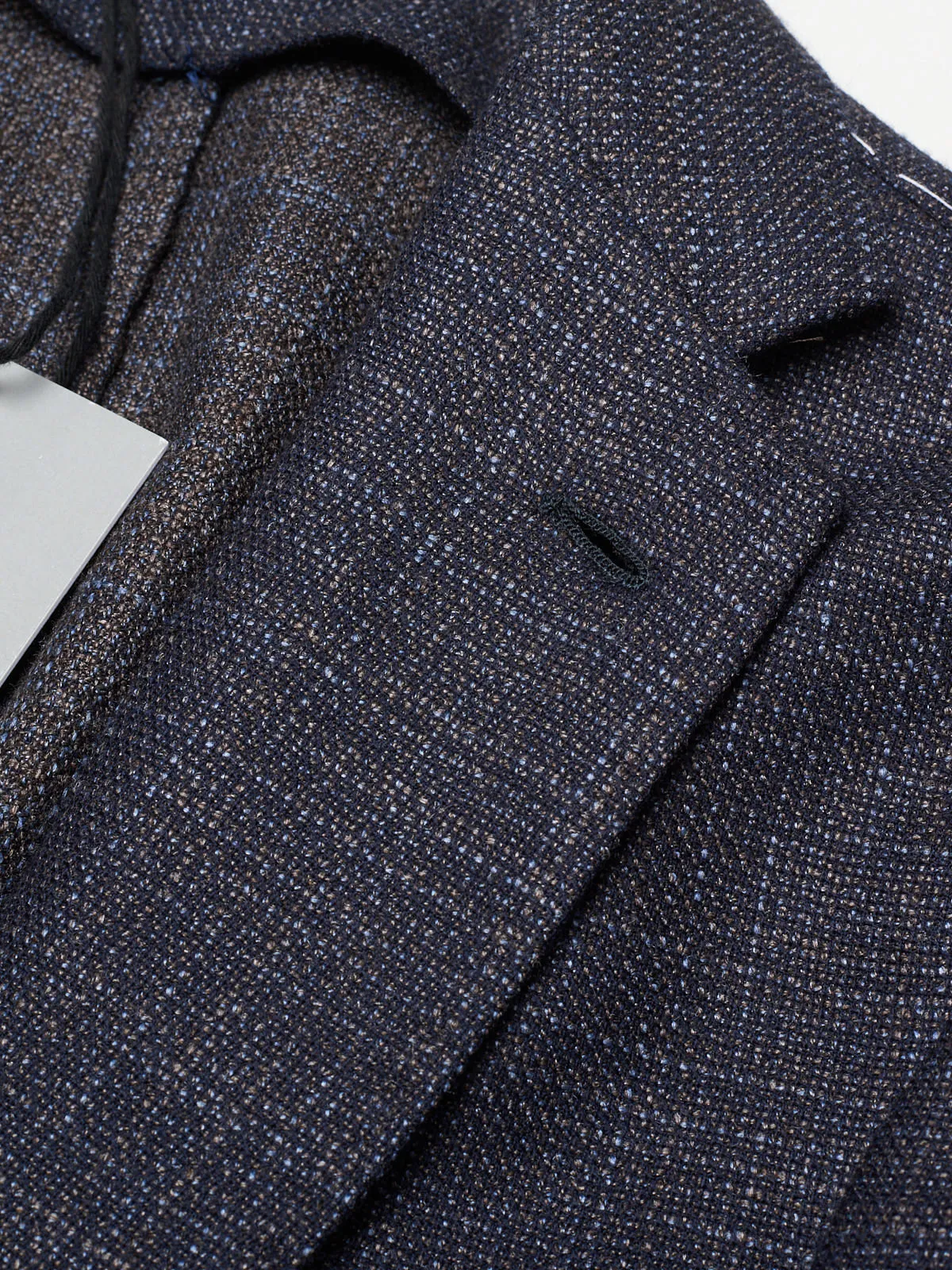 MAURO BLASI Napoli Handmade Loro Piana Wool-Silk Blazer Jacket  EU 50 NEW US 40