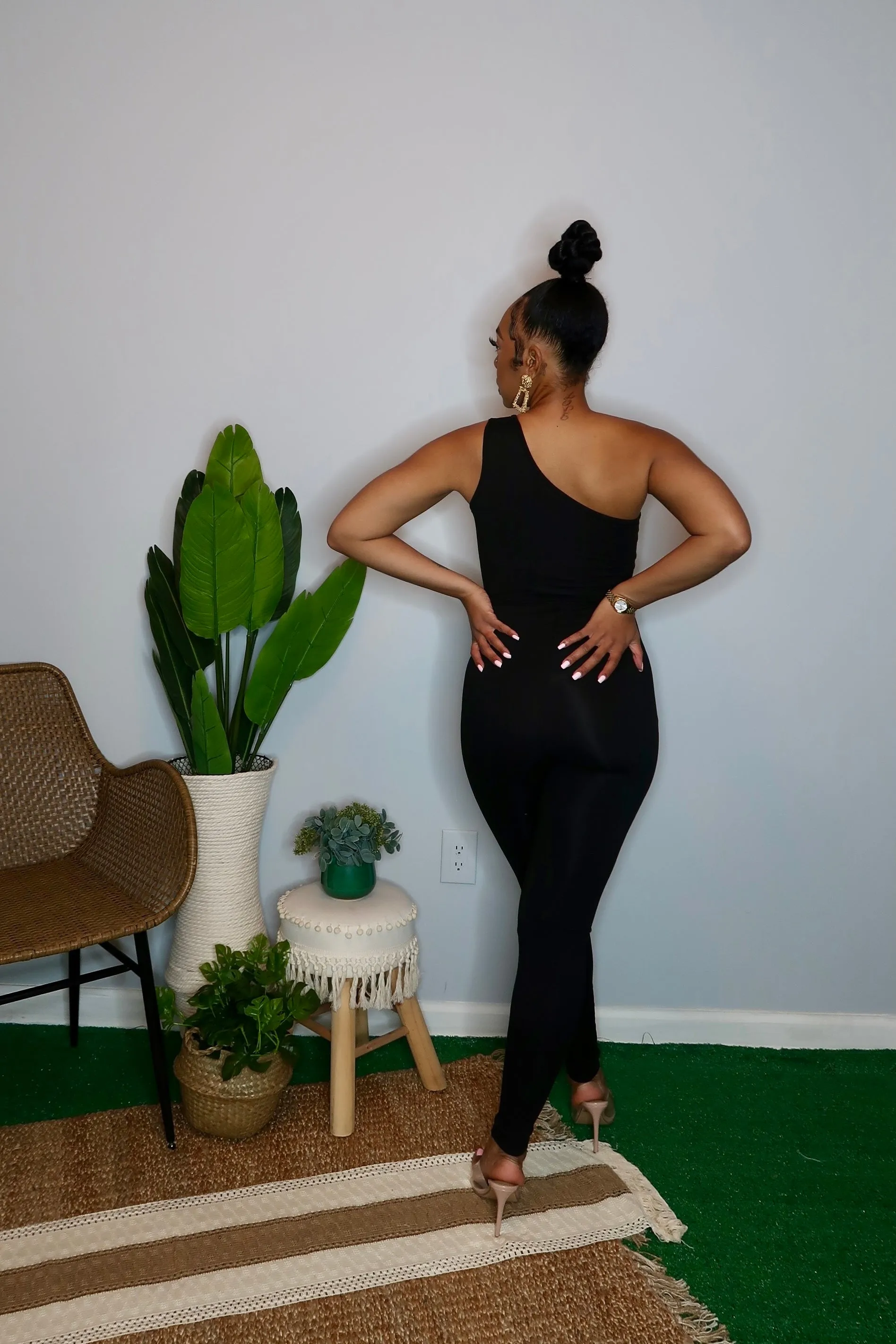 No Games Cutout Jumpsuit
