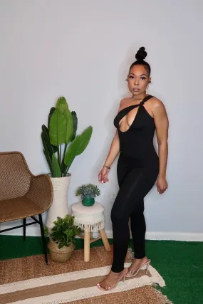 No Games Cutout Jumpsuit