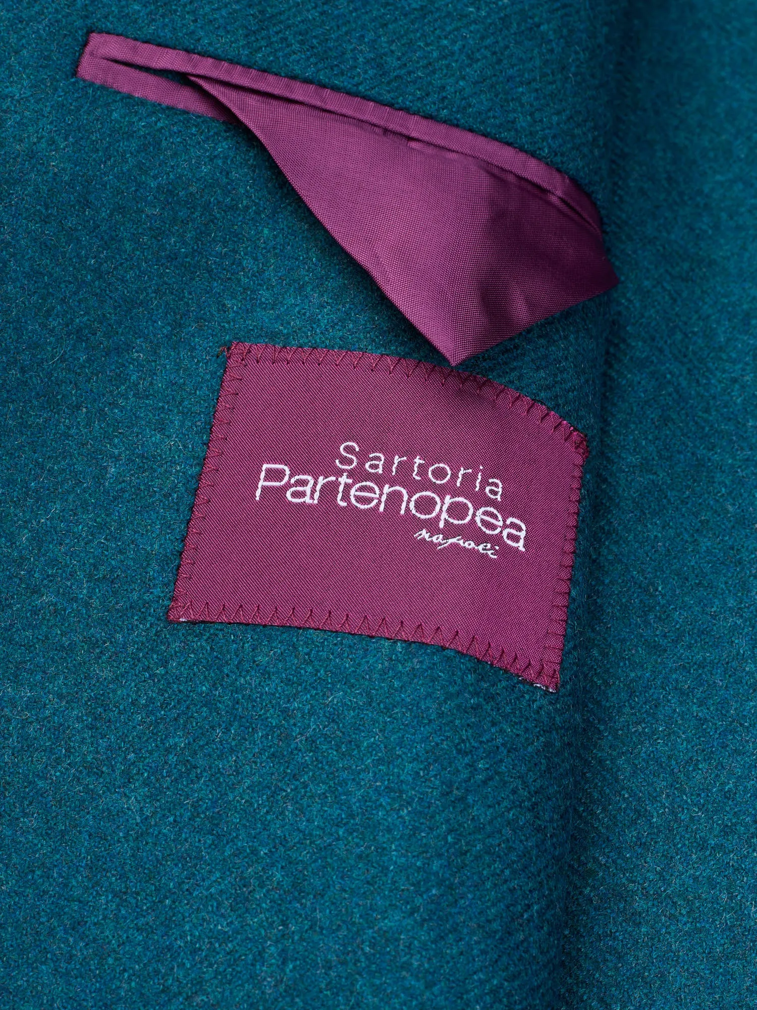 SARTORIA PARTENOPEA Twill Wool-Cashmere Jacket Blazer EU 50 NEW US 40 Current Model
