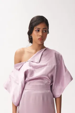 Silk Off-shoulder Top